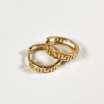 Argollas Mini Caladas