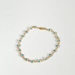 Pulsera: Ojo Turco Blanco