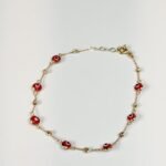 Pulsera: Ojo Turco Rojo
