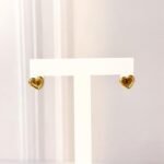 Zarcillos: Corazón corrugado