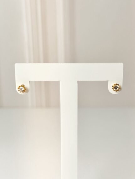 Zarcillos: Flor Punto de Luz