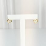 Zarcillos: Silueta de Corazón