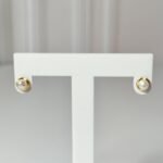 Zarcillos: Perla Diamantados 0.7g